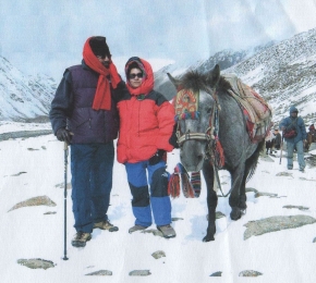 Anu and Iqbal Malhotra, Kailash Parikarma, Tibet, 2002