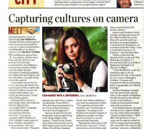 CAPUTRING CULTURES ON CAMERA